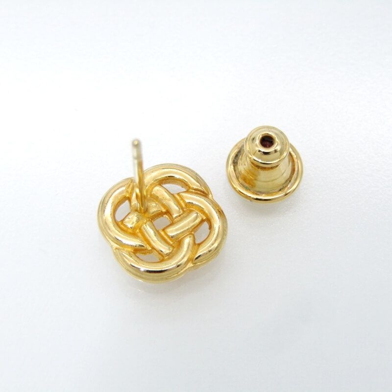 美品 h'eres ヒアーズ ピアス OUROBOROS SIGNET PIERCE GOLD K18