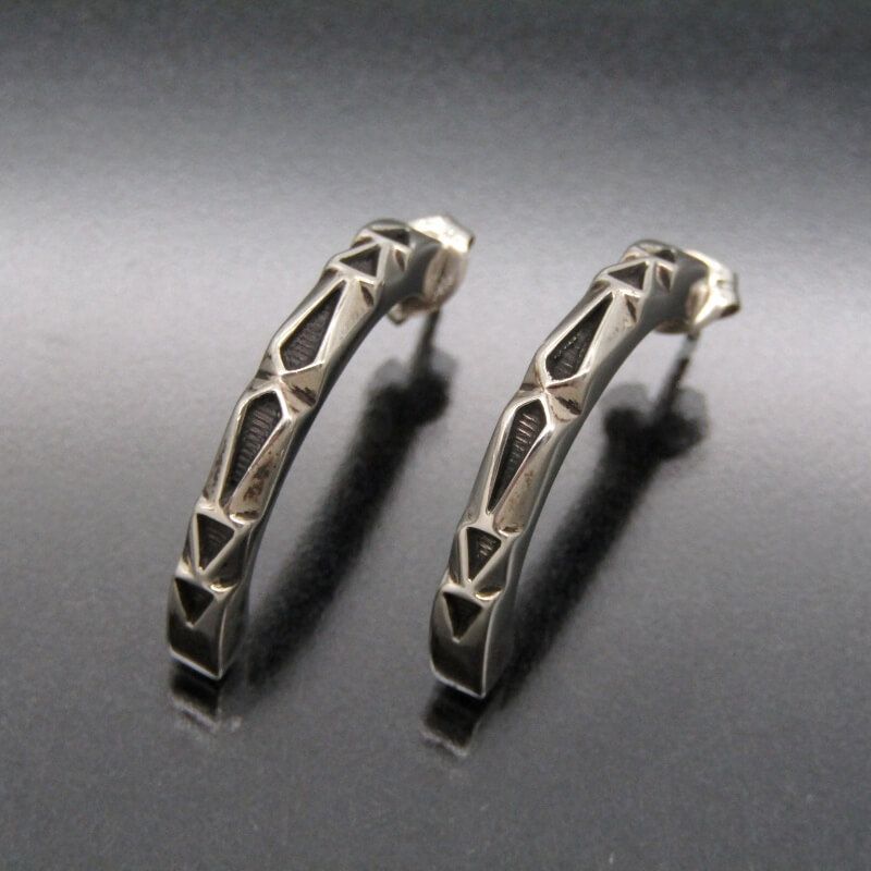 美品 Jennifer Curtis ナバホ族 フープピアス スクエア ジェニファーカーティス メンズ レディース セット 28012812