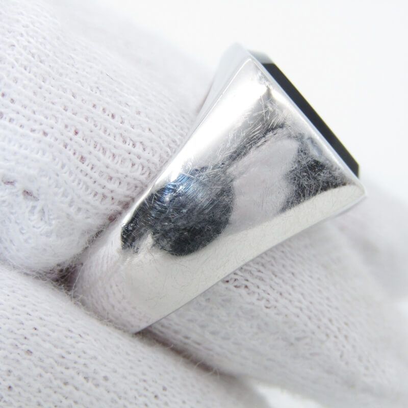 TOM WOOD トムウッド リング Cushion Black Onyx Ring #54 クッション