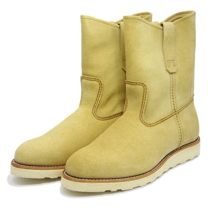 未使用 REDWING レッドウィング US8.5E 26.5cm ペコスブーツ 8168