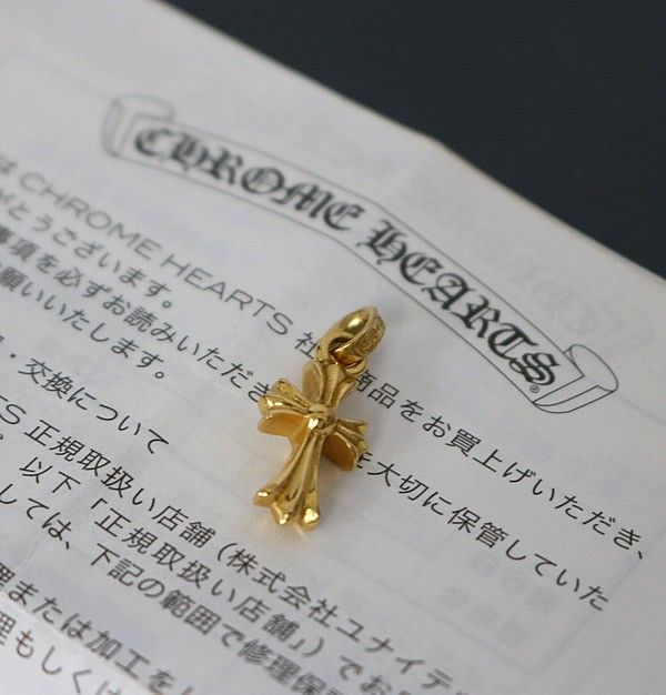 CHROME HEARTS 銀座店 クロムハーツ 22K ベイビーファットクロス