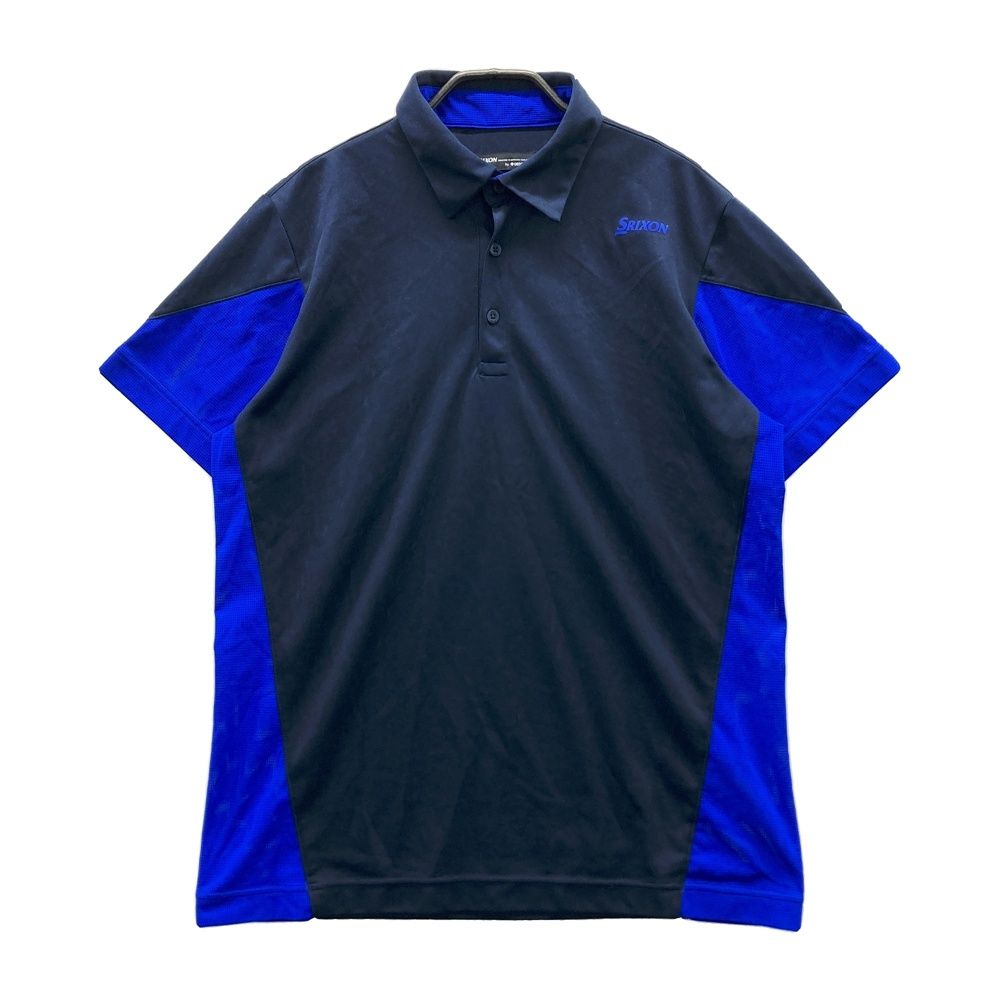 サイズ：L SRIXON スリクソン by DESCENTE メッシュ切替 半袖