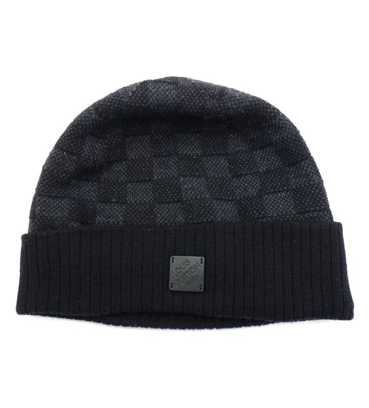 ルイヴィトン　ニットキャップ　モノグラム　ボネ　ブラック ルイヴィトン LOUIS VUITTON 22AW 【 M77983 】 ボネ ネオ プティ