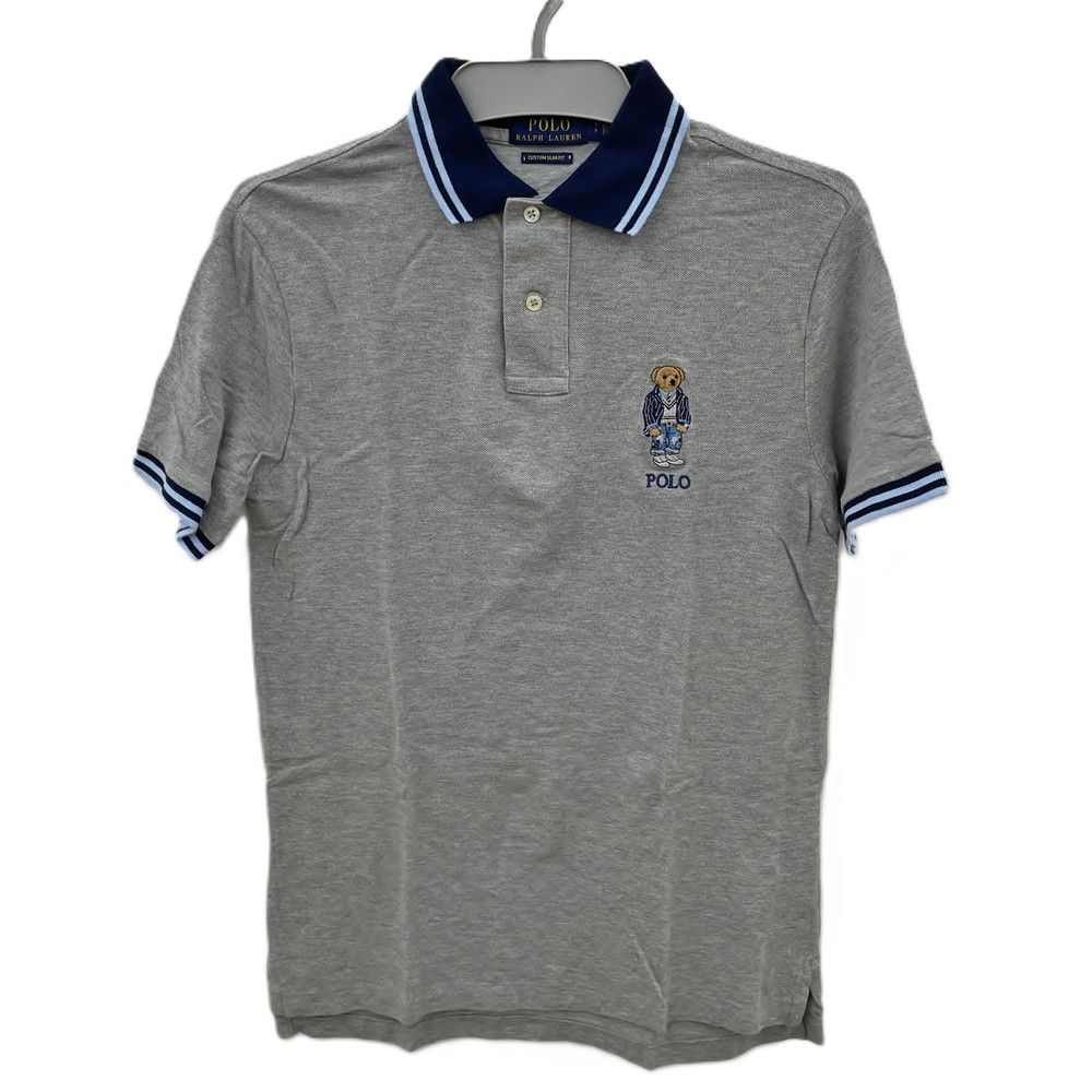 ポロシャツ POLO RALPH LAUREN ポロラルフローレン S(170/92A) グレー