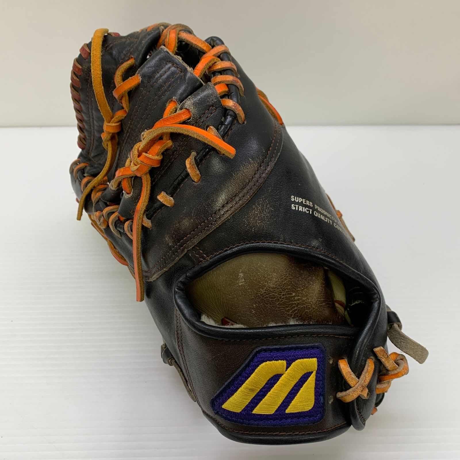 Mizuno Mizuno N32300 Softball Adult General First Mitt First Baseman Glove Glove Left Throw Used Baseball 8937