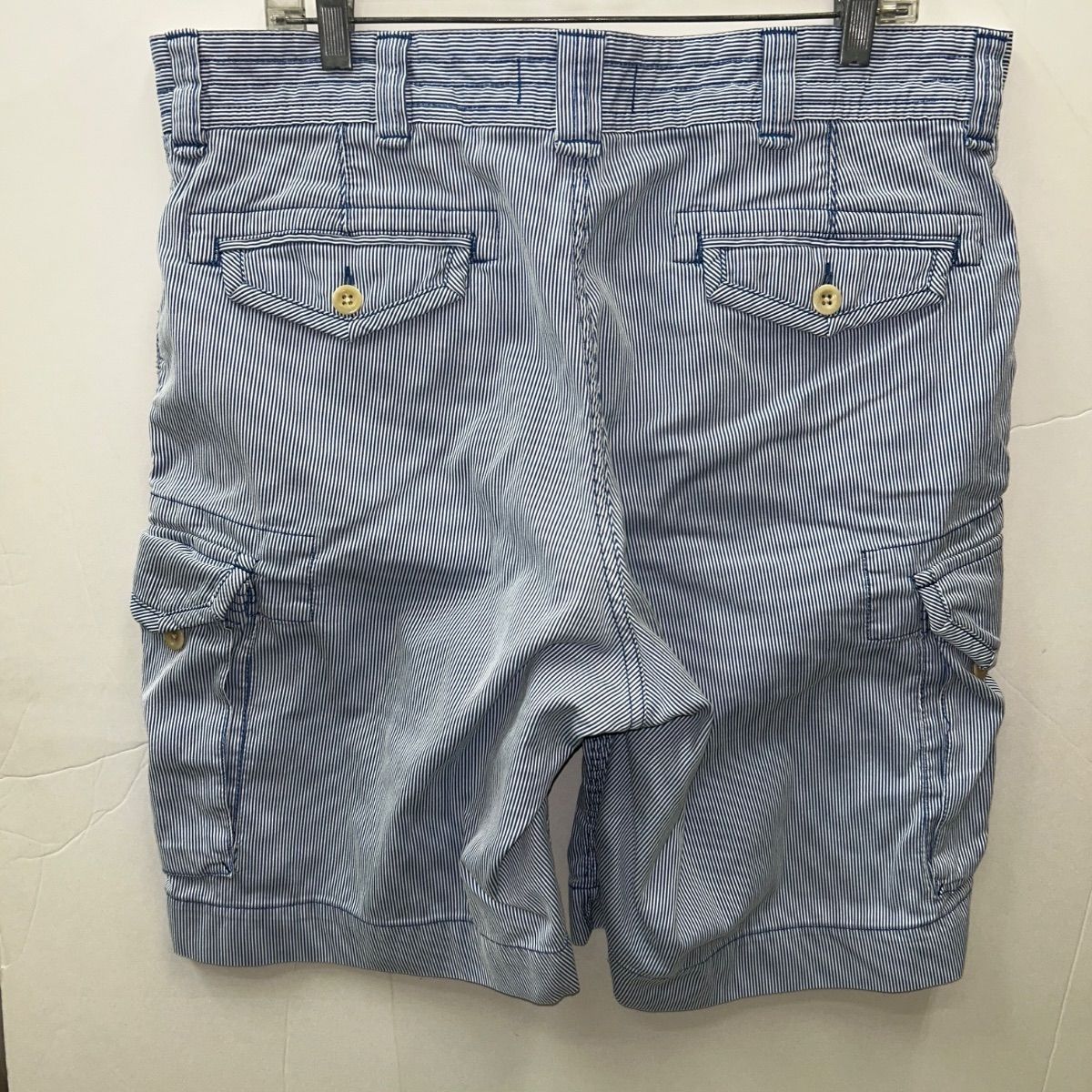 Polo by Ralph Lauren ヒッコリーストライプ カーゴショーツ w38
