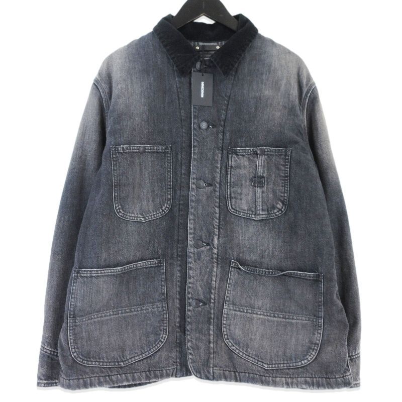 未使用 MINEDENIM マインデニム Denim Engineer JKT USD 2510-9004 デニム エンジニアジャケット カバーオール BKU M 99001104