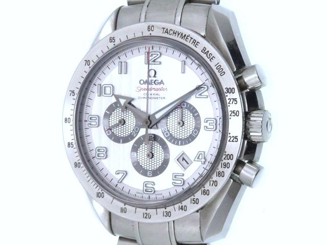 【ノーメンテナンス特価】OMEGA オメガ ウォッチ スピードマスター ブロードアロー 時計 321.10.44.50.02.001 腕時計 ステンレススチール シルバー 自動巻き シルバー文字盤 メンズ【中古】431