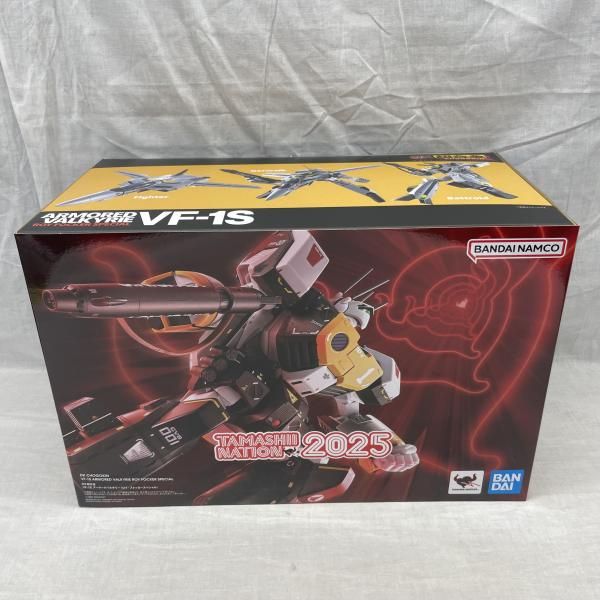 中古】未開)DX超合金 VF-1S アーマードバルキリー(ロイ・フォッカー