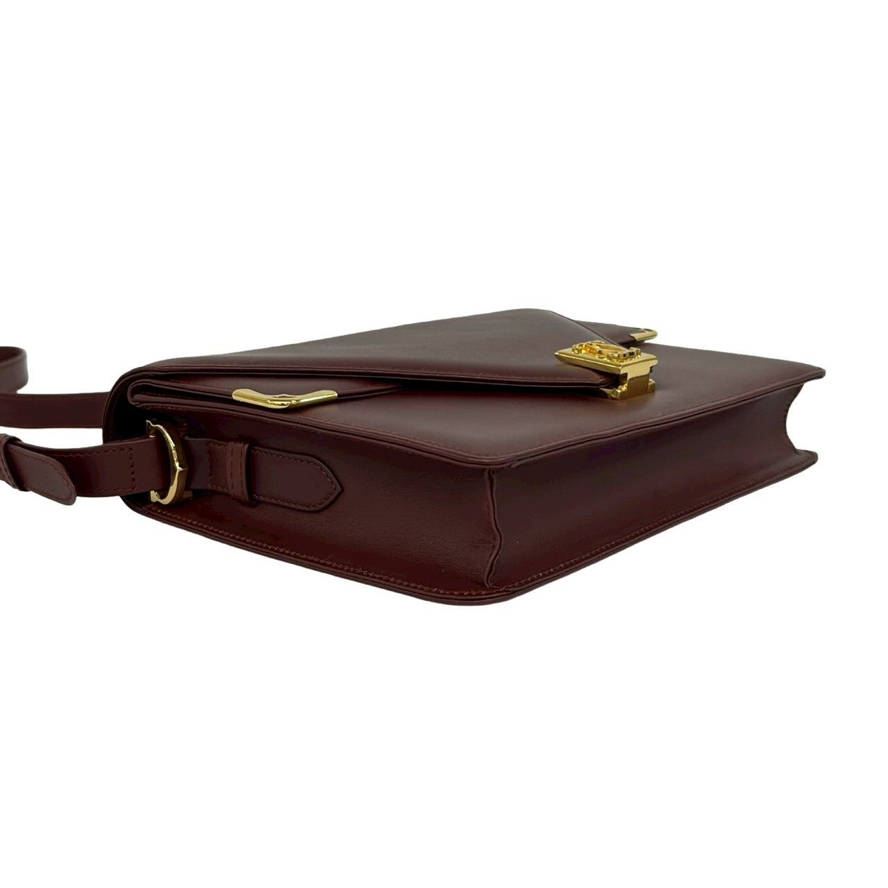 極 美品 CARTIER カルティエ ヴィンテージ マストライン ロゴ 金具