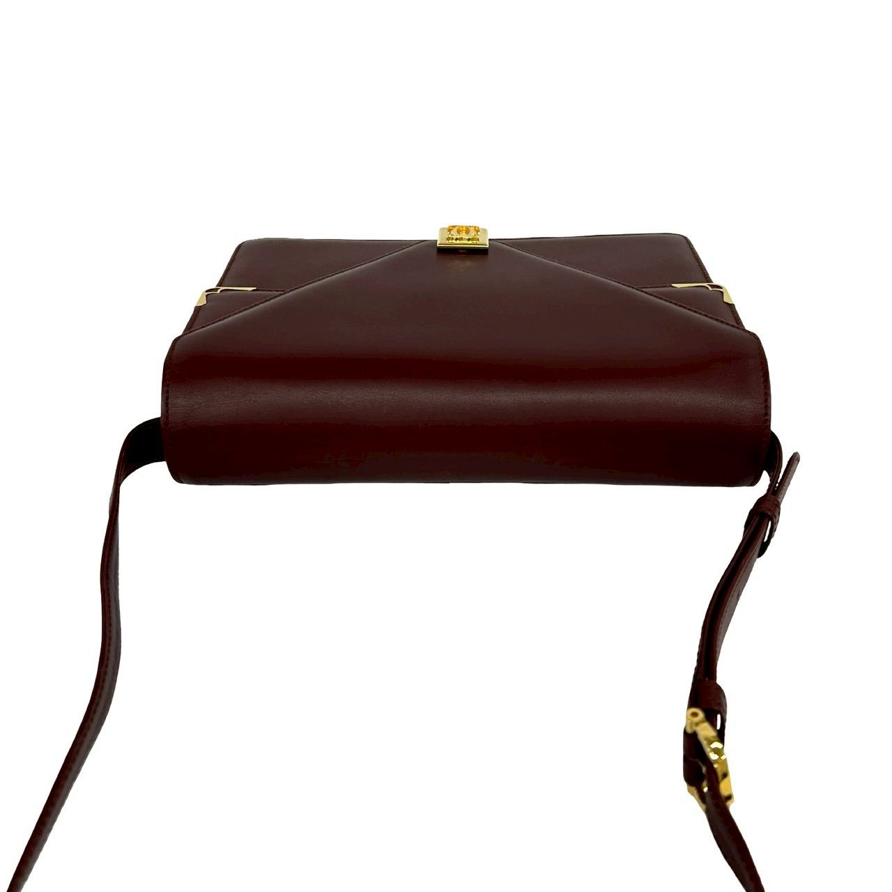 極 美品 CARTIER カルティエ ヴィンテージ マストライン ロゴ 金具