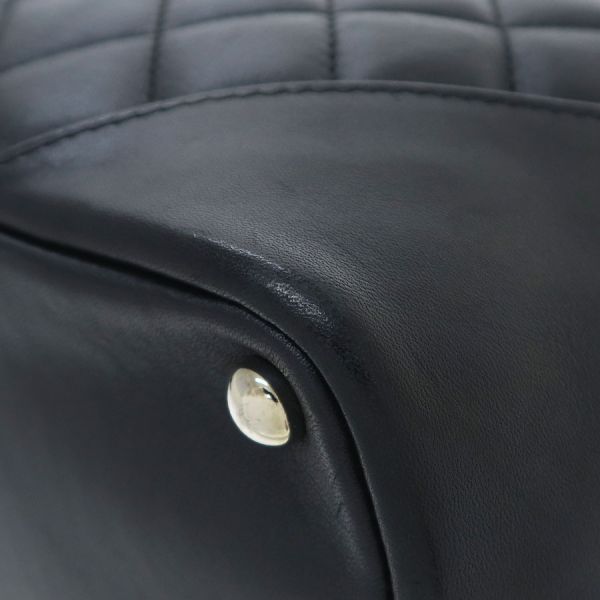シャネル カンボンラインミディアムトート 黒【Bランク】【中古】