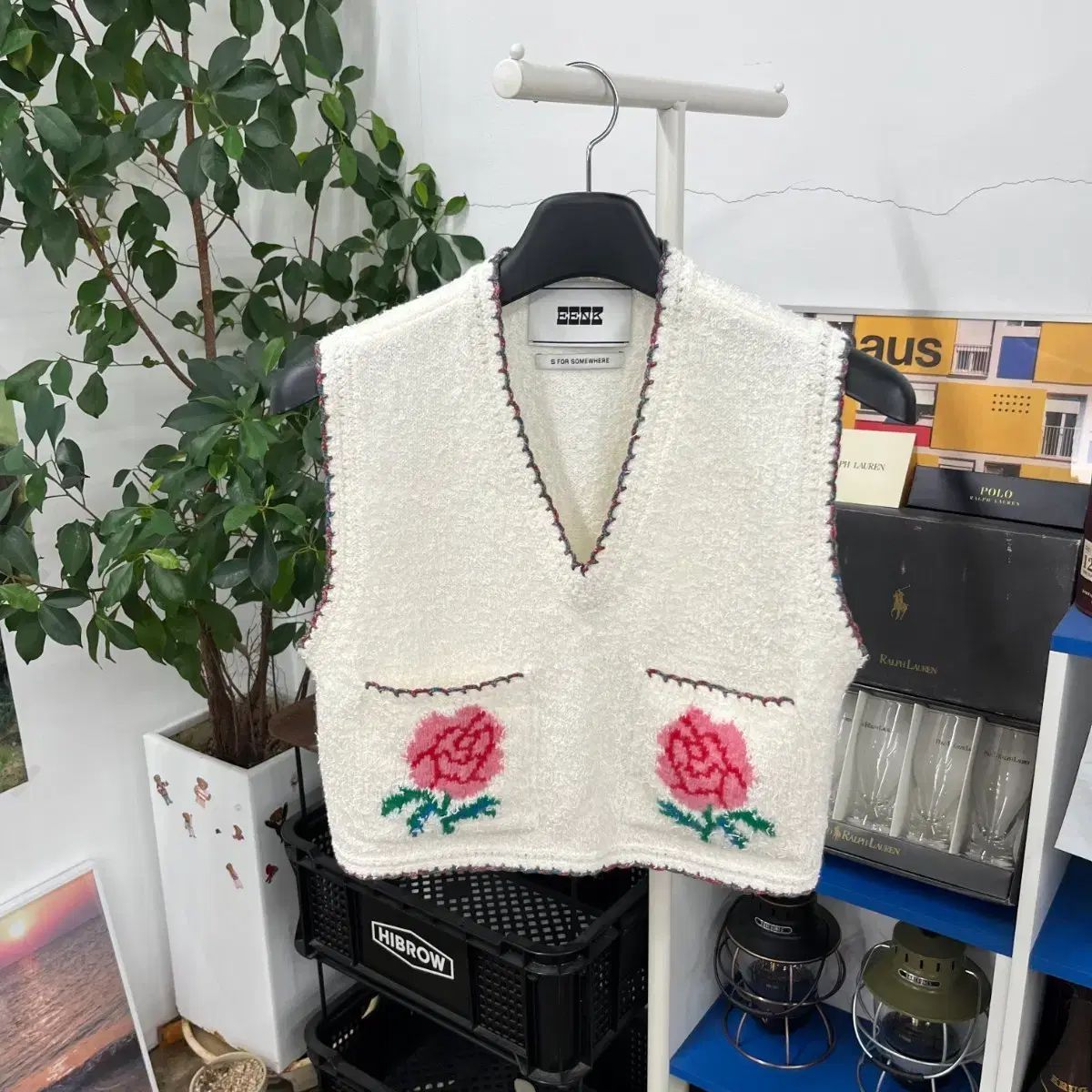 インク ニット ベスト M