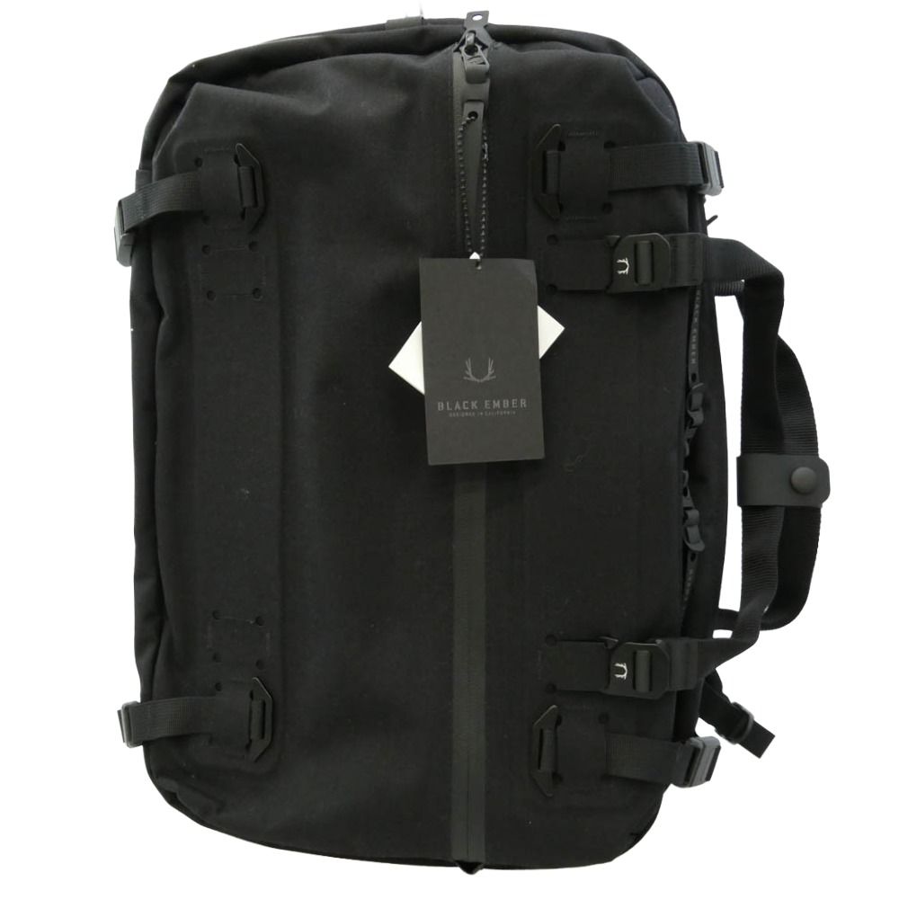 ブラックエンバー BLACK EMBER 7220221 FORGE フォージ 30L 3WAY バッグ ブリーフ リュック ハンドバッグ ショルダーバッグ ブラック系【美品】【中古】