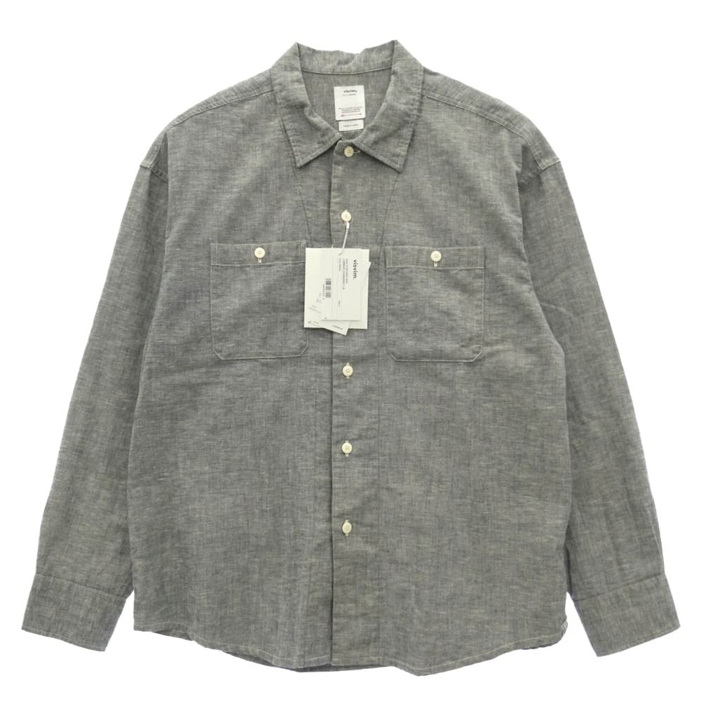 VISVIM ビズビム 25SS 0125105011024 LUMBER CHAMBRAY L/S ランバー 