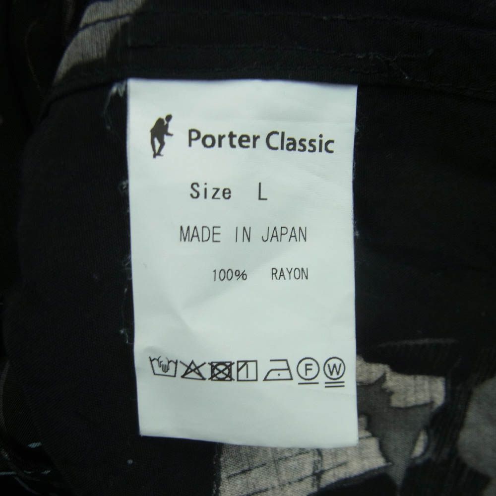 PORTER CLASSIC ポータークラシック FILM NOIR ALOHA SHIRT フィルム