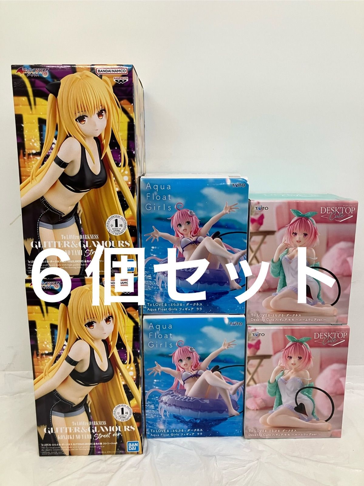 未開封 To LOVEる ダークネス ララ モモ 金色の闇 3種6個セット