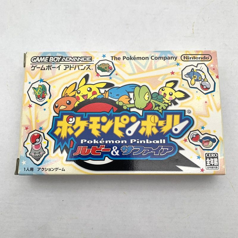 【中古美品】 GBA ポケモンピンボール ルビー＆サファイア 【023-260615-MO-07-fuzh】