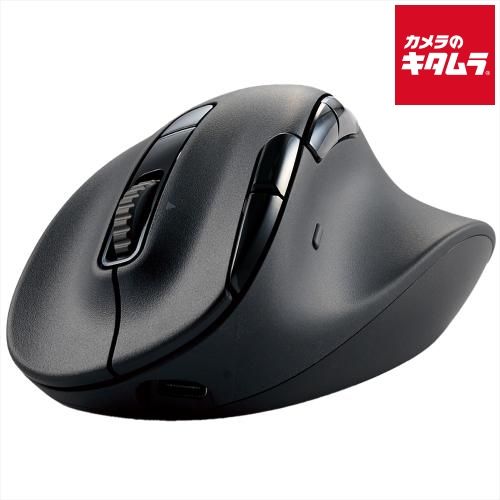 【新品】エレコム M-XGS50MBSKBK マウス/EX-G PRO/右手専用/Sサイズ/Bluetooth/無線2.4GHz/8ボタン/チルトホイール/ブラック