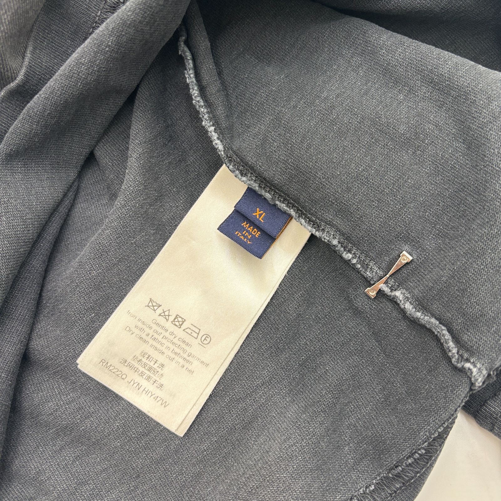 XLサイズ】Louis Vuitton インサイドアウト Tシャツ グレー オーバーT 