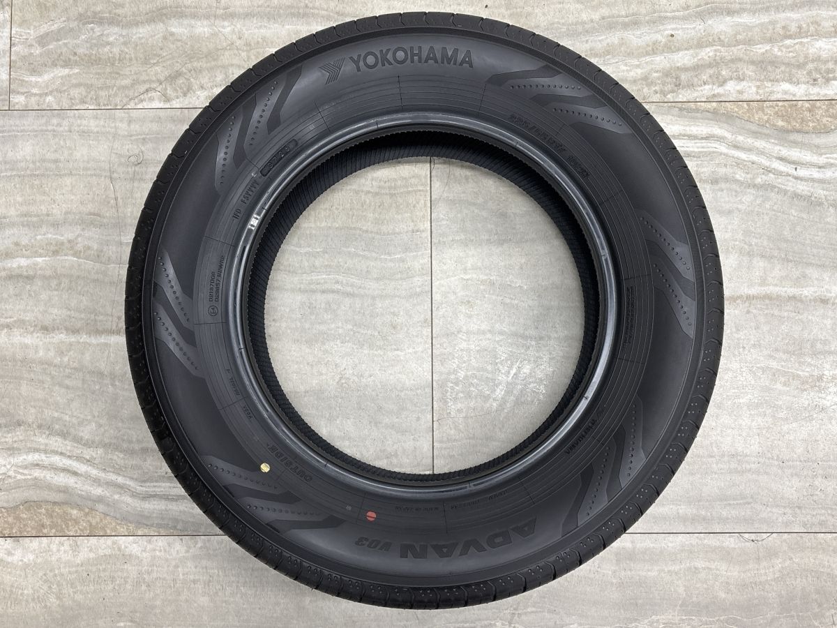 2026年製 新車外し品】ヨコハマ アドバン V03 225/65R17 4本セット
