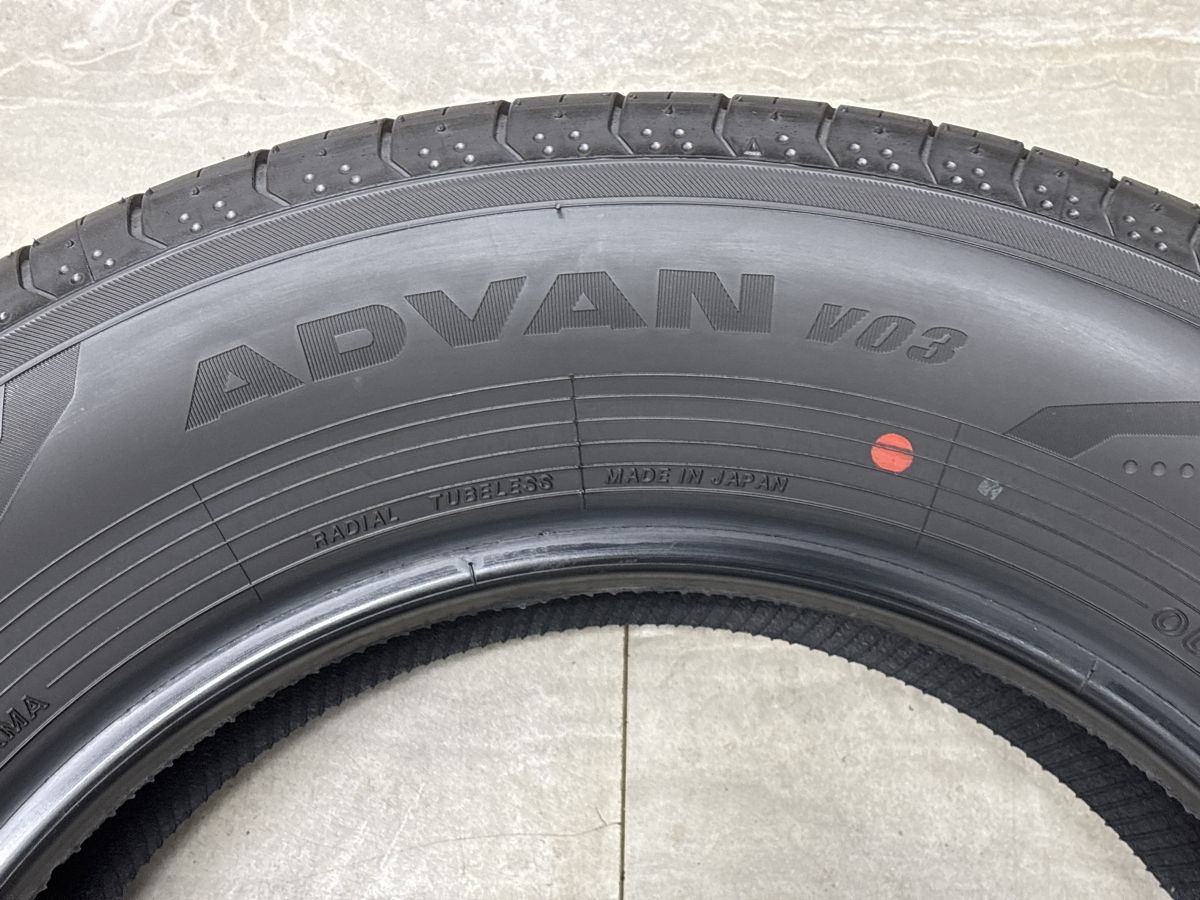 2026年製 新車外し品】ヨコハマ アドバン V03 225/65R17 4本セット