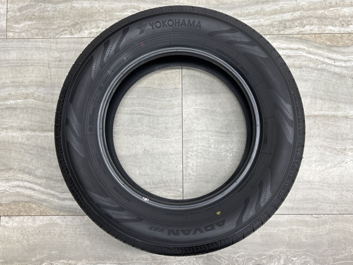 2025年製 新車外し品】ヨコハマ アドバン V03 225/65R17 4本セット