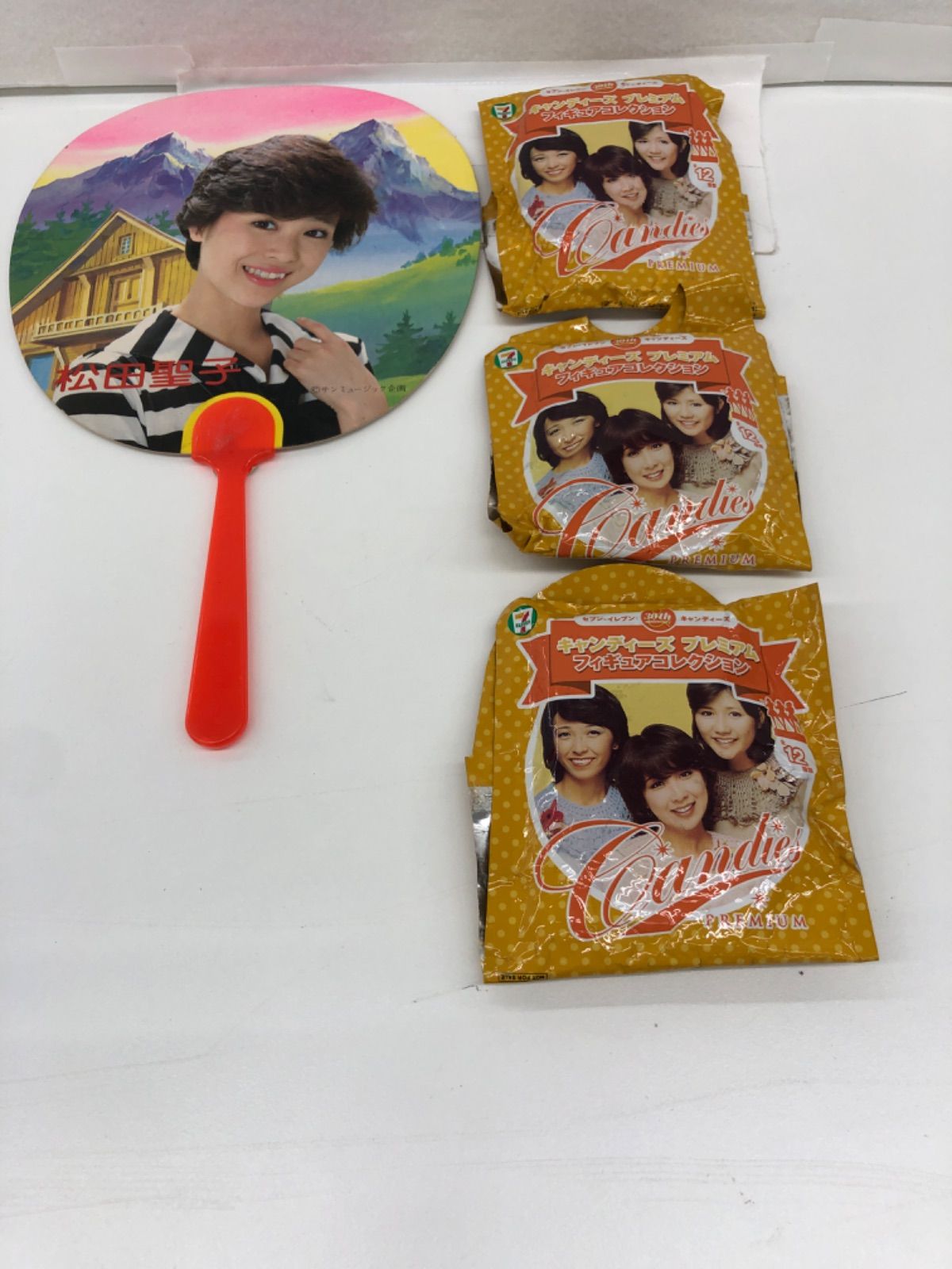 中古 現状品］松田聖子とキャンディーズ グッズ 4点 80年アイドル S