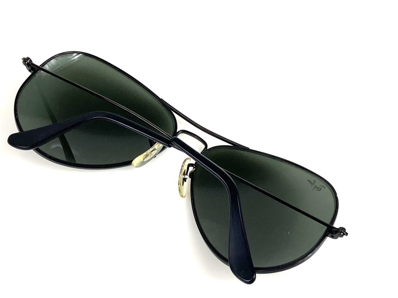 美品Ray-Ban B&L ボシュロム社製 サングラス　アビエーター　62◻︎14 レイバン Ray-Ban ヴィンテージ サングラス アビエーター ラージメタル