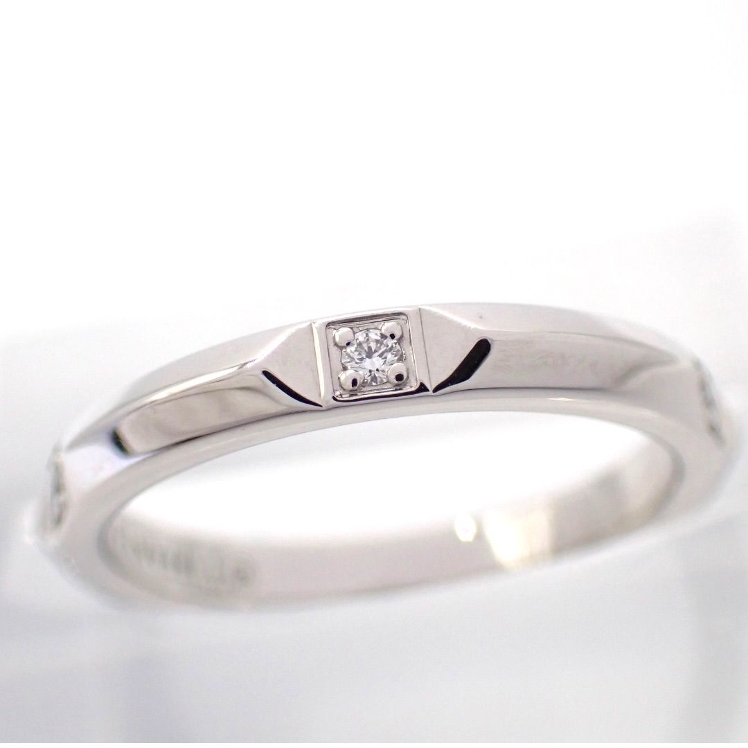 使用わずか Tiffany & Co. ティファニー 9号 トゥルーバンド 5P