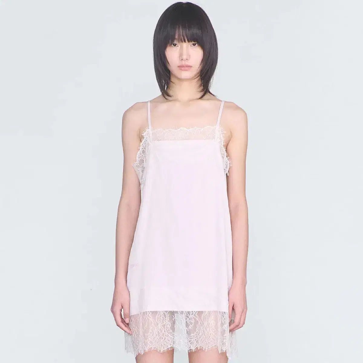 セリック レーススリップドレス Pink