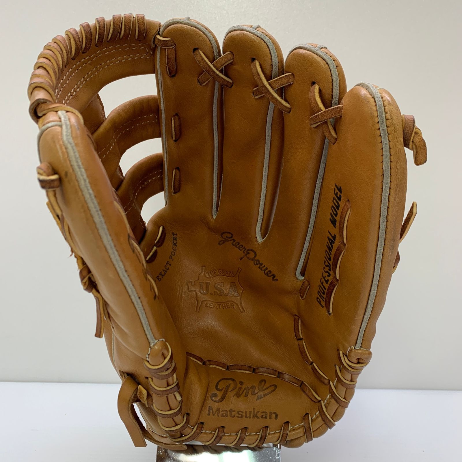パイン 軟式 大人 一般 外野手用 グローブ グラブ 右投げ 中古品 野球