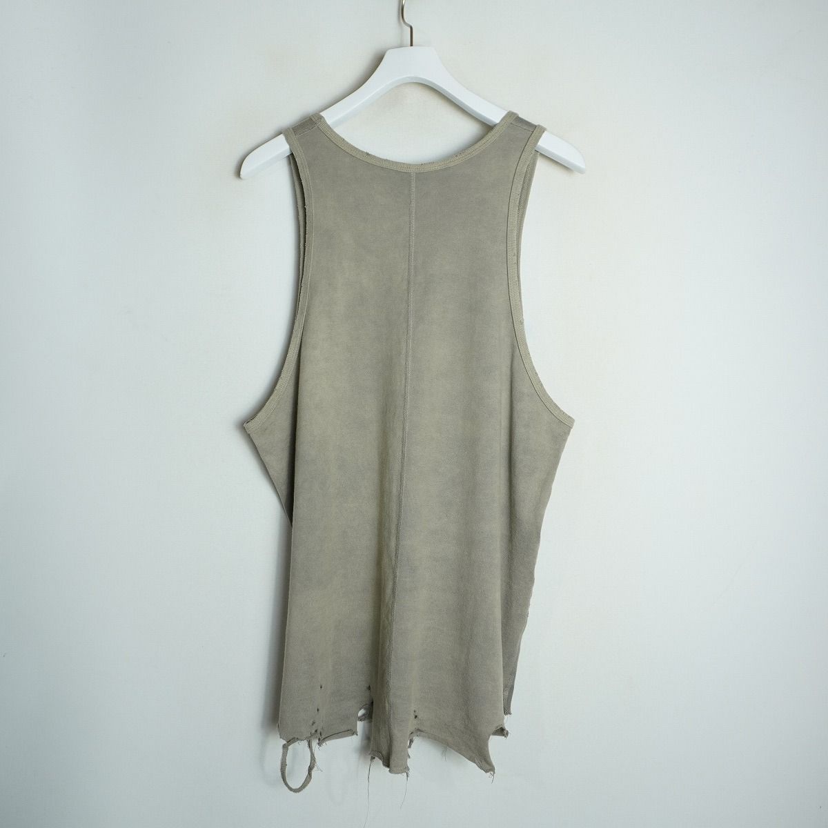 正規 美品 25SS ANCELLM アンセルム DAMAGE TANK TOP ダメージ 加工 