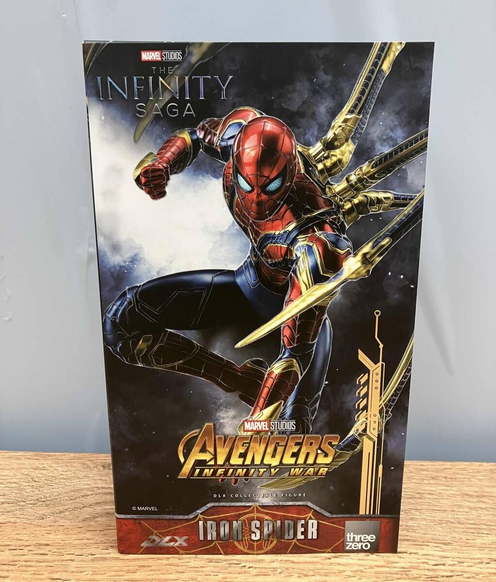 ★スリーゼロ アイアン・スパイダー 1/12 DLX AVENGERS INFINITY WAR