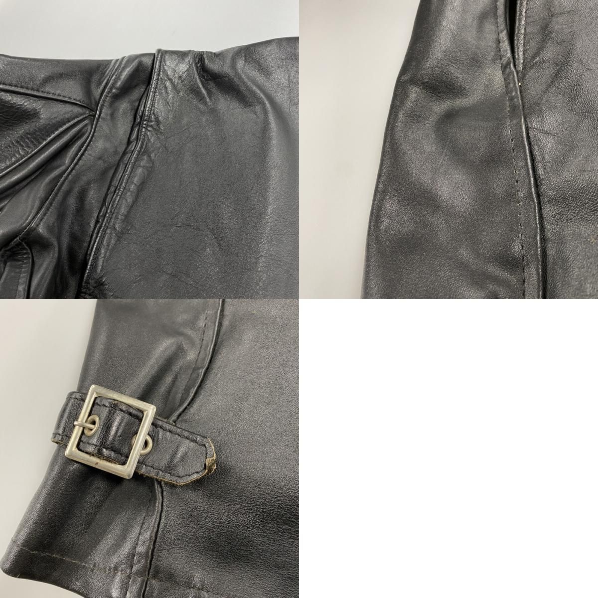 中古品】 SCHOTT ショット 641 USA製 BOA LINER STANDCOLLAR SINGLE