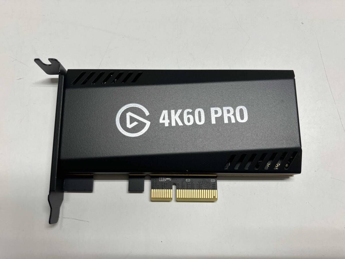 ジャンク Elgato 20GAS9901 キャプチャボード 4K 60 PRO