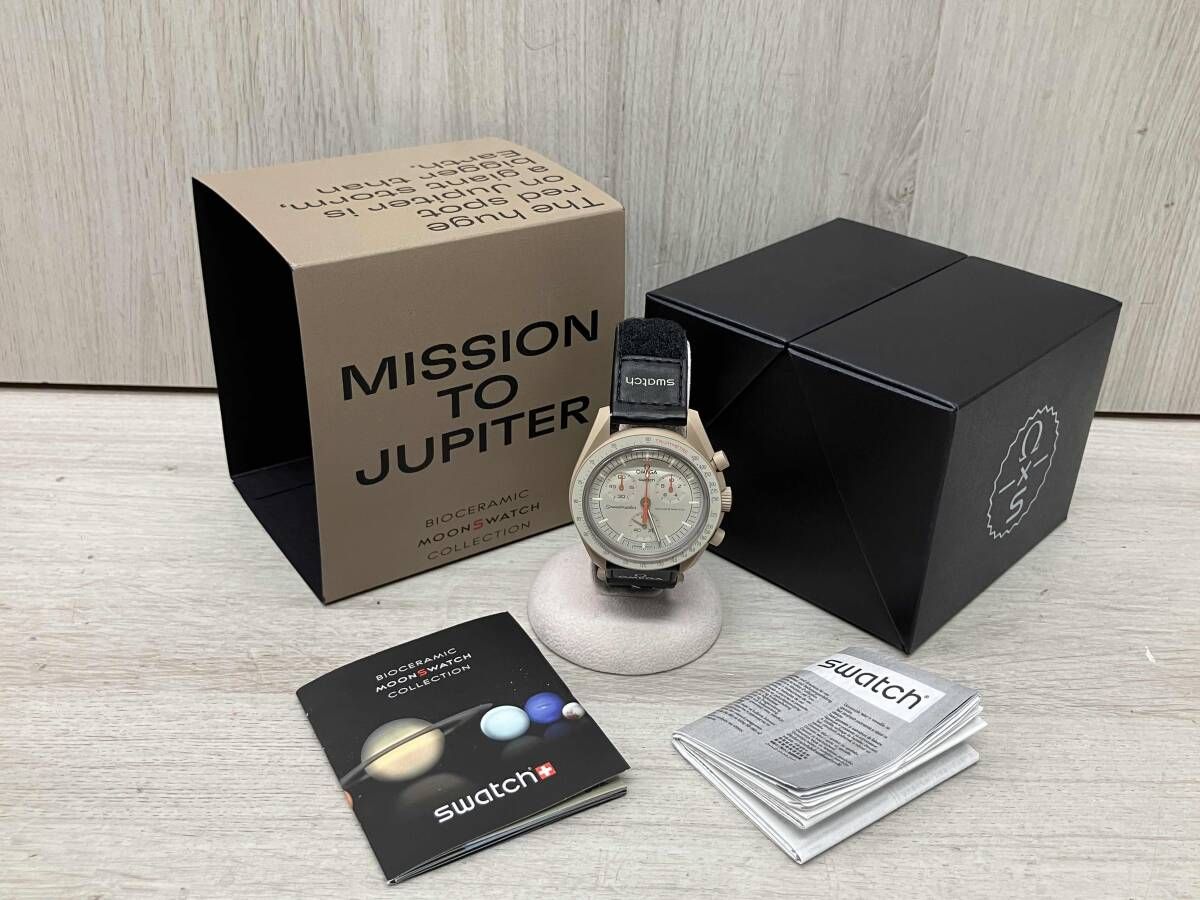OMEGA×Swatch MISSON TO JUPITER クォーツ BOX付き - メルカリ