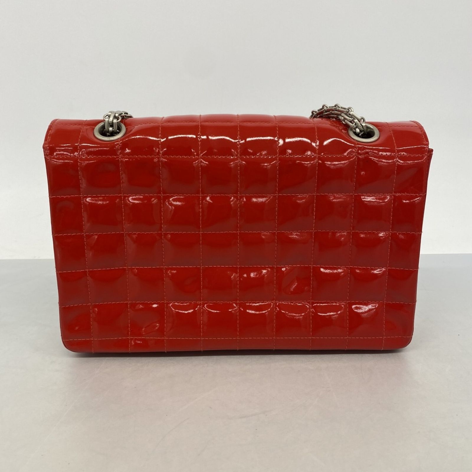 シャネル(Chanel) シャネル ショルダーバッグ 2.55 チョコバー W