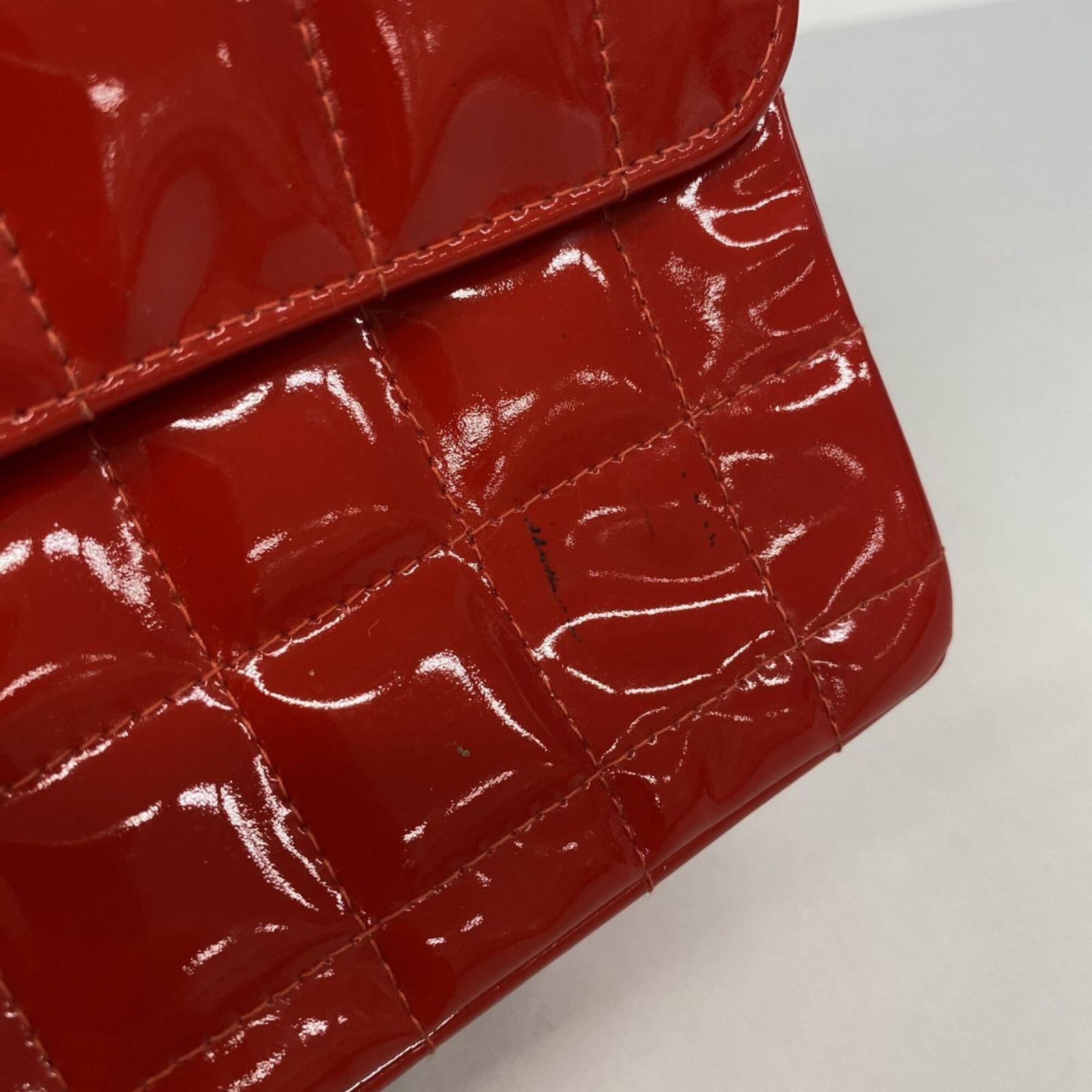 シャネル(Chanel) シャネル ショルダーバッグ 2.55 チョコバー W