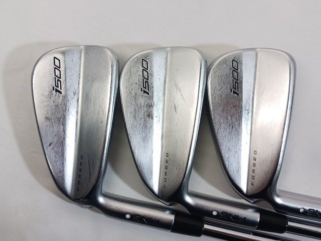 入間□【中古】 レフティーアイアンセット ピン PING i500 7本(5-9 W U