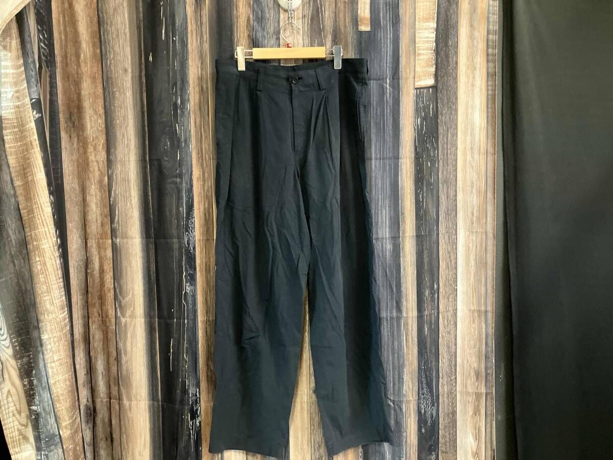 IM MEN アイムメン ISSEY MIYAKE ロングパンツ 25AW NAVY BOTTOMS サイズ4