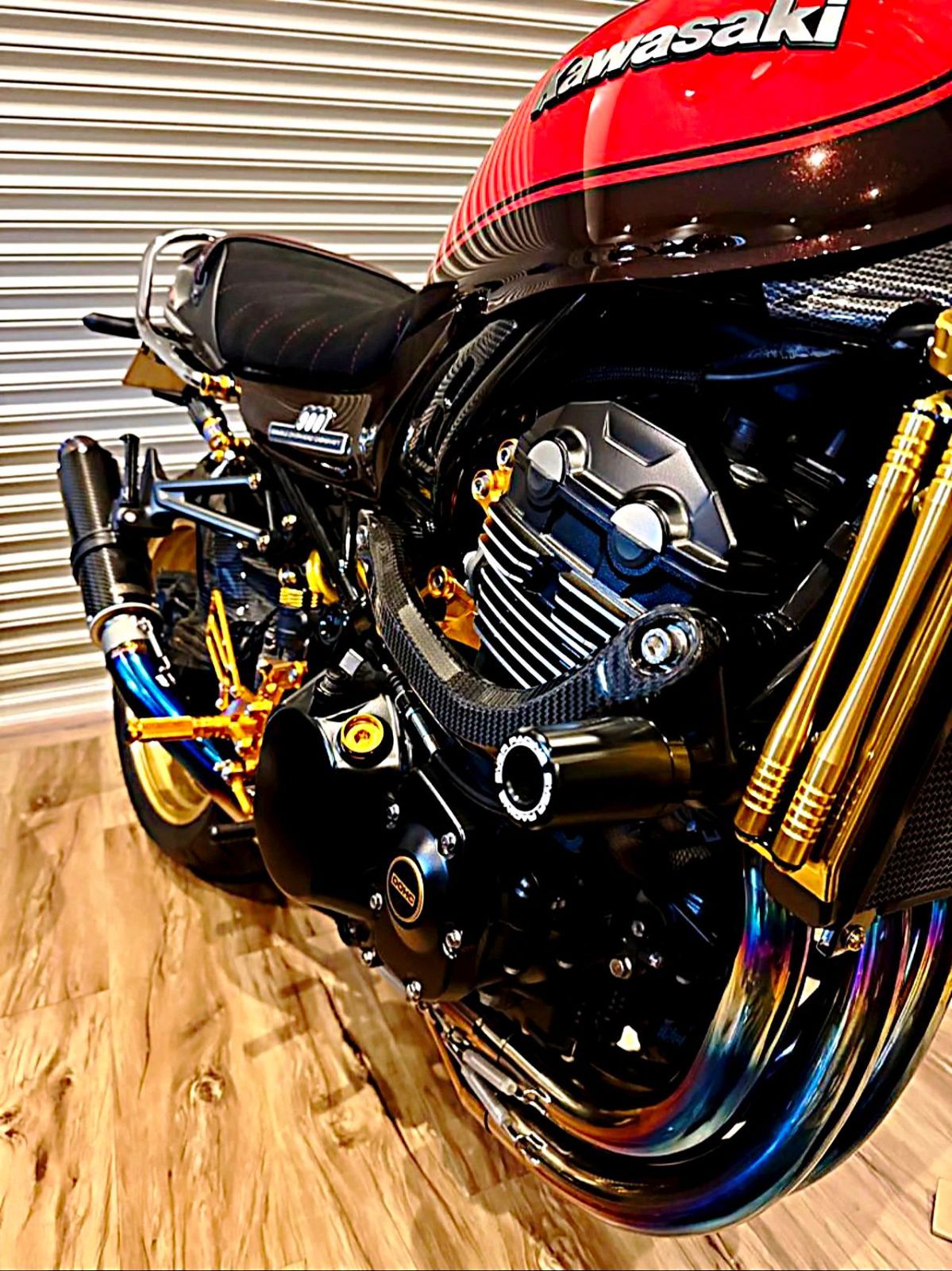 【新品即納！】Z900RS専用 日本製ドライカーボンサブフレーム セット　Zero-R