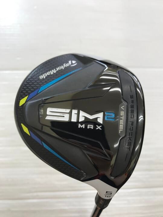 テーラーメイド　SIM2 MAX　18度　TENSEI BLUE TM50(SIM2)　Rフレックス　フェアウェイウッド　中古【最短即日発送】