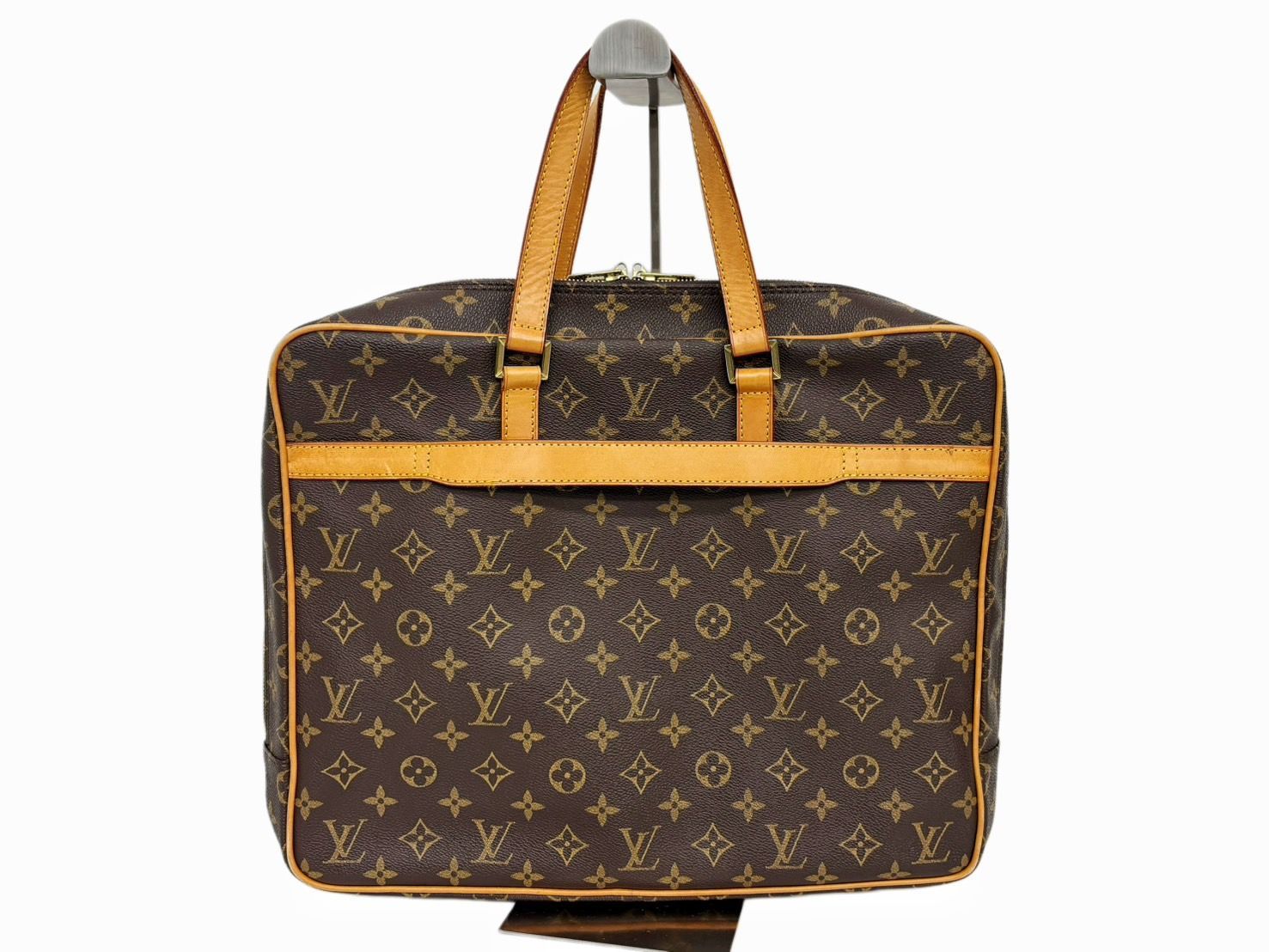 【美品】LOUIS VUITTON ルイヴィトン ポルト ドキュマン・ペガス モノグラム ブラウン M53343 ビジネスバッグ ブリーフケース HS260613