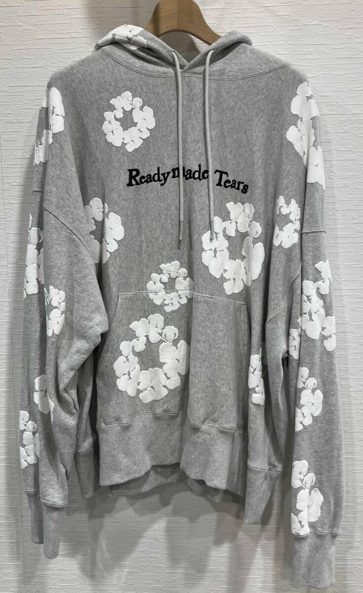 READYMADE レディメイド DENIM TEARS COTTON WREATH HOODIE フラワープリント