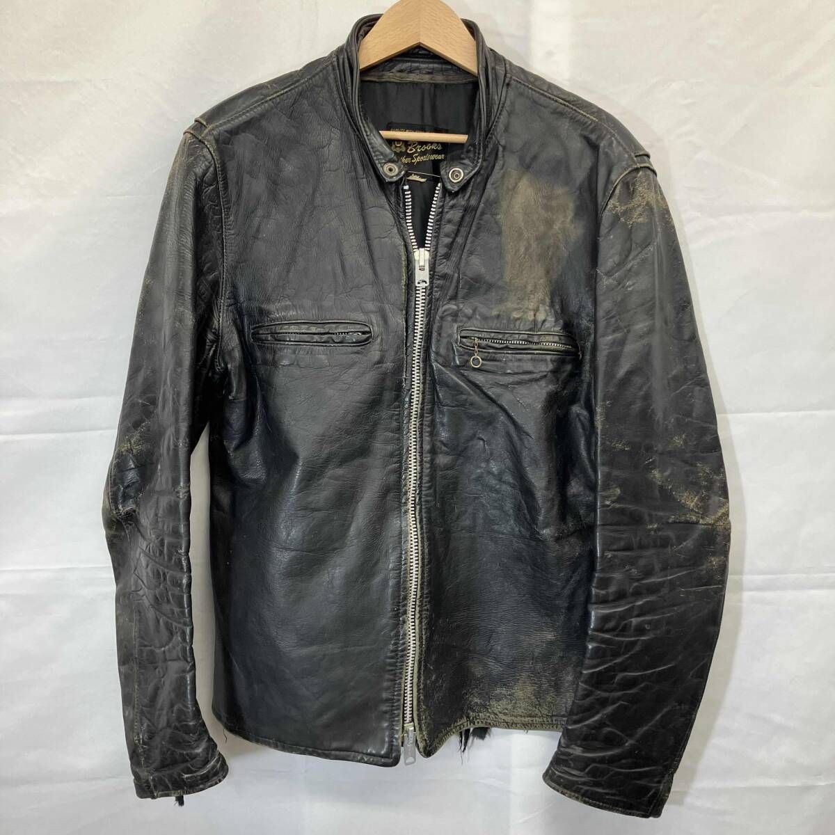 60s 70s BROOKS / ブルックス / シングルライダース / J-100 TYPE / ブラック