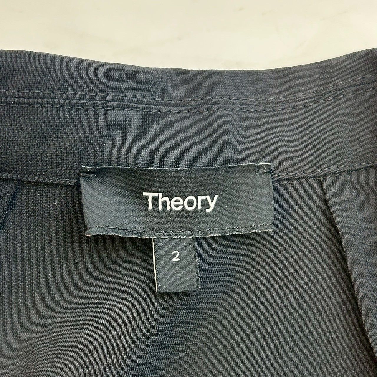 Theory セオリー ウォッシャブルジャケットセットアップ CRISP POLY