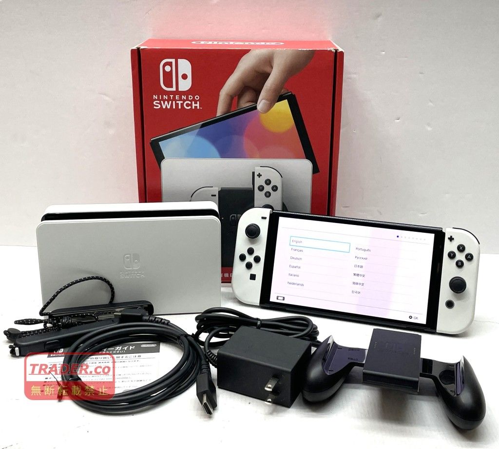 01w-6862 Nintendo Switch ニンテンドー スイッチ 本体 有機EL HEG-001