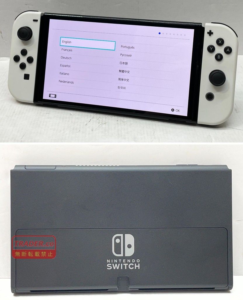 01w-6862 Nintendo Switch ニンテンドー スイッチ 本体 有機EL HEG-001