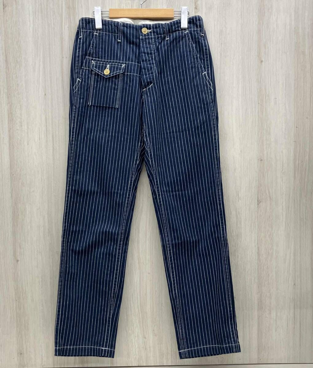 sanca サンカWabash stripe work pants ウォバッシュ ストライプ パンツ S10SPT02BOY 藤沢大庭店